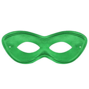 Mask - Hero Green Super Hero Eye Mask 7cm x 20cm Each