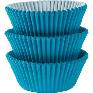 Tableware - Cupcake Stand & Cases Caribbean Blue Cupcake Cases 5cm 75pk