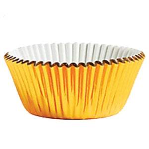 Tableware - Cupcake Stand & Cases Gold Foil Cupcake Cases 5cm 24pk