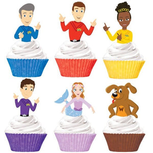 Tableware - Cupcake Stand & Cases The Wiggles Party Cupcake & Picks Set