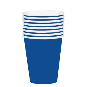 Tableware - Cups Bright Royal Blue HC Paper Cups FSC 354ml 20pk