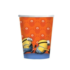 Tableware - Cups Minions Paper Cups 266ml 8pk