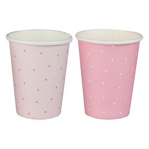 Tableware - Cups Pamper Party Polka Dot Paper Cups 11cm x 22.8cm 8pk