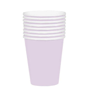 Tableware - Cups Pastel Lilac HC Paper Cups FSC 354ml 20pk