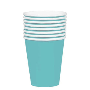 Tableware - Cups Robin Egg Blue Paper Cups FSC 354ml 20pk