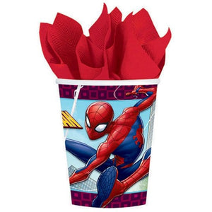 Tableware - Cups Spider-Man Webbed Wonder HC Paper Cups FSC 266ml 8pk