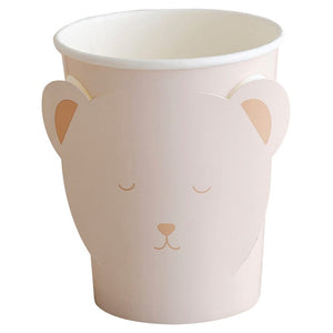 Tableware - Cups Teddy Bear Paper Cups 8pk