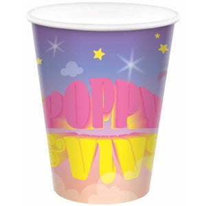 Tableware - Cups Trolls 3 Band Together Paper Cup FSC HC 266ml 8pk