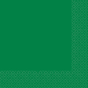 Tableware - Napkins Festive Green Beverage Napkins 2-Ply FSC 40pk