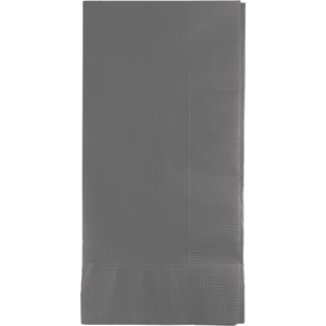 Tableware - Napkins Glamour Gray Dinner Napkins 40cm x 40cm 50pk