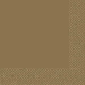 Tableware - Napkins Gold Lunch Napkins 2-Ply FSC 40pk