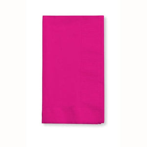 Tableware - Napkins Hot Magenta Dinner Napkins 40cm x 40cm 50pk