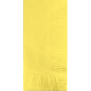 Tableware - Napkins Mimosa Yellow Dinner Napkins 40cm x 40cm 50pk