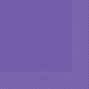 Tableware - Napkins New Purple Beverage Napkins 2-Ply FSC 40pk
