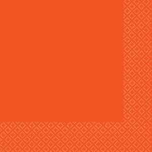 Tableware - Napkins Orange Lunch Napkins 2-Ply FSC 40pk