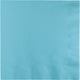 Tableware - Napkins Pastel Blue Beverage Napkins 25cm x 25cm 50pk