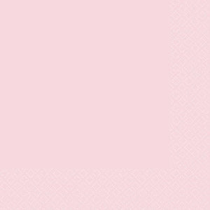 Tableware - Napkins Pastel Pink Dinner Napkins 2-Ply FSC 40pk