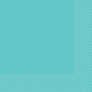 Tableware - Napkins Robin's Egg Blue Lunch Napkins 2-Ply FSC 40pk