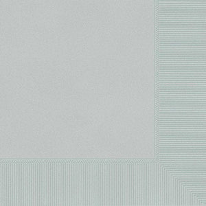 Tableware - Napkins Silver Dinner Napkins 2-Ply FSC 40pk