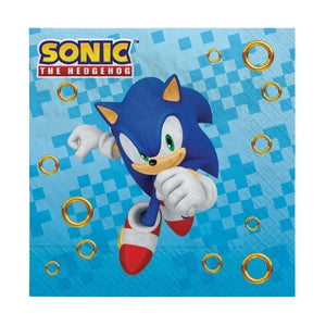 Tableware - Napkins Sonic the Hedgehog Lunch Napkins 16pk