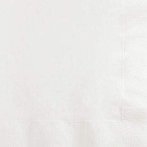 Tableware - Napkins White Beverage Napkins 25cm x 25cm 50pk