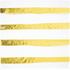 Touch of Colour White & Gold Foil Striped Lunch Napkins 33cm x 33cm 16pk