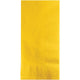 Tableware - Napkins Yellow Dinner Napkins 40cm x 40cm 50pk