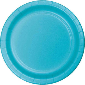 Tableware - Plates Bermuda Blue Lunch Paper Plates 18cm 24pk