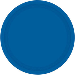 Tableware - Plates Bright Royal Blue NPC Round Paper Plates 23cm 20pk