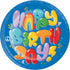 Bubbly Birthday Round NPC Paper Plates 23cm 8pk