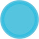 Tableware - Plates Caribbean Blue Round Dinner Paper Plates NPC 23cm 20pk