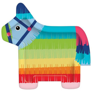 Tableware - Plates Fiesta Donkey Shaped NPC Paper Plates 26cm 8pk