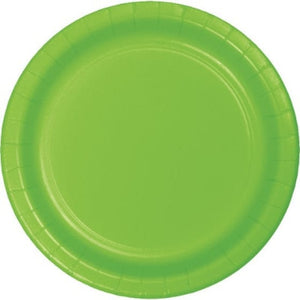 Tableware - Plates Fresh Lime Lunch Paper Plates 18cm 24pk