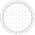 Gold Dots NPC Round Paper Plates 17cm 8pk