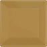 Gold NPC Square Paper Plates 23cm 20pk