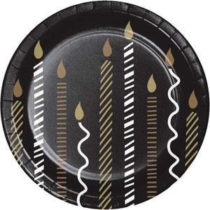 Tableware - Plates Golden Wishes Round NPC Paper Plates 18cm 8pk