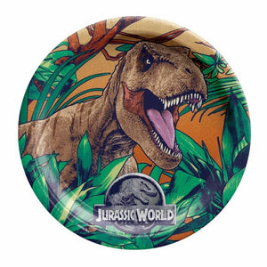 Tableware - Plates Jurassic Into The Wild NPC Paper Plates 23cm 8pk