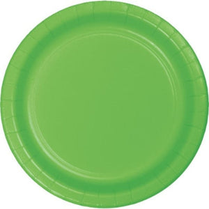 Tableware - Plates Lime Dinner Paper Plates 23cm 24pk