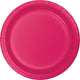 Tableware - Plates Magenta Lunch Paper Plates 18cm 24pk