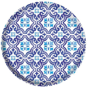 Tableware - Plates Mediterranean Melamine Plate 17cm 4pk