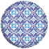 Mediterranean Melamine Plate 17cm 4pk