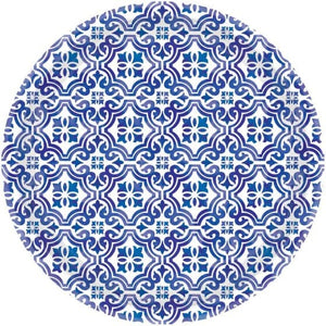 Tableware - Plates Mediterranean Paper Plate FSC NPC 17cm 8pk