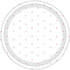 New Pink Dots NPC Round Paper Plates 17cm 8pk