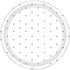 Dots Round NPC Dessert Paper Plates 17cm 8pk