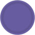 New Purple NPC Round Paper Plates 17cm 20pk