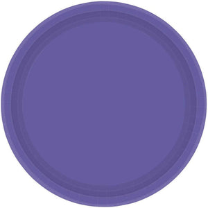 Tableware - Plates New Purple NPC Round Paper Plates 23cm 20pk