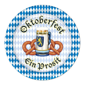 Tableware - Plates Oktoberfest Plates 18cm 8pk