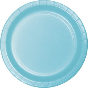 Tableware - Plates Pastel Blue Dinner Paper Plates 23cm 24pk