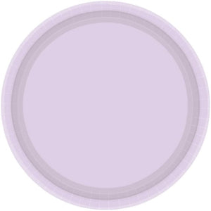 Tableware - Plates Pastel Lilac NPC Round Paper Plates FSC 17cm 20pk