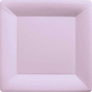 Tableware - Plates Pastel Lilac NPC Square Paper Plates FSC 17cm 20pk